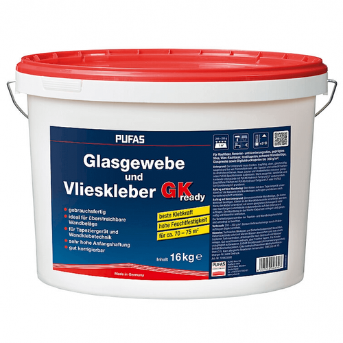 PUFAS Glasgewebe- und Vlieskleber GK ready weichmacherfrei