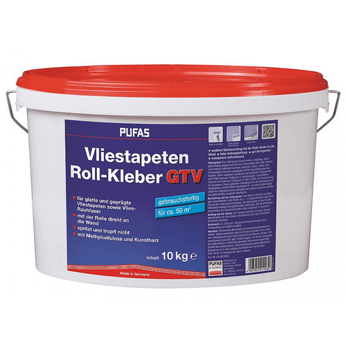 PUFAS Vliestapeten Roll-Kleber GTV 10Kg