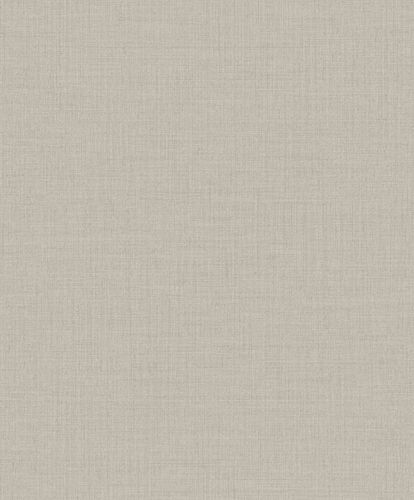 Vliestapete-Einfarbig-Struktur-Textil-Optik-Taupe-MN1004-63217483