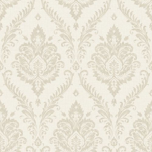 Vliestapete-Ornamente-Damast-Creme-Beige-Glitzer-MN3202-63217505