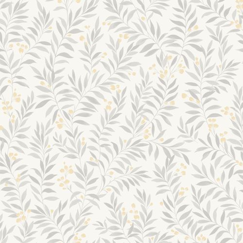 Vliestapete-Floral-Blaetter-Weiss-Grau-Beige-MN3406-63217512