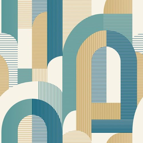 Vliestapete-Grafik-Boegen-Weiss-Blau-Braun-MN3612-63217520