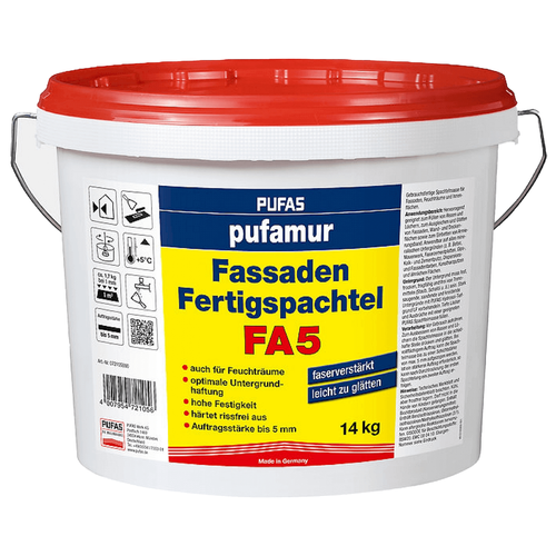 pufamur Fassaden-Fertigspachtel FA5 14 kg