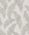 Non-woven wallpaper leaf pattern white grey gold A62201 1