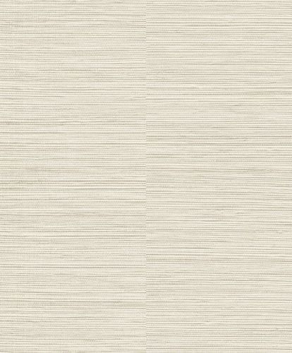 Vliestapete Stoff Optik Streifen Sisal Creme A62901