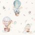 Rasch non-woven wallpaper balloons white beige blue 300512 2