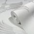 Non-woven wallpaper fabric look crane white metallic 34528 3