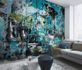 Mural Guido Maria Kretschmer Art Abstract Blue Black 1