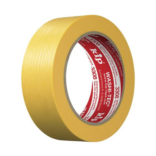 KIP 3308 WASHI-TEC Premium gold crepe yellow 36mm x 50m