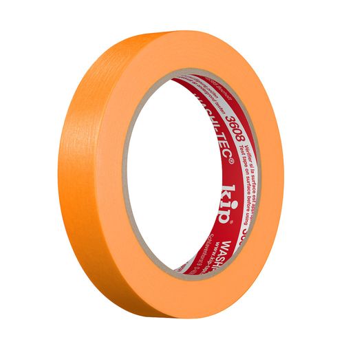 KIP 3608 WASHI-TEC Goldkrepp Standard orange 18mm x 50m