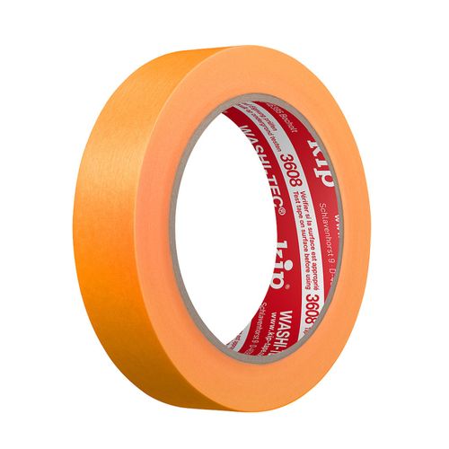 KIP 3608 WASHI-TEC Goldkrepp Standard orange 24mm x 50m