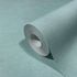 Non-woven wallpaper textile look plain turquoise 34417 1