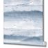 Non-woven wallpaper clouds birds white blue grey 81627 3