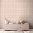 Non woven wallpaper lines Graphics Rosa cream 39532-5 6