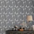 Non-woven wallpaper leaves abstract beige black 39658-3 7