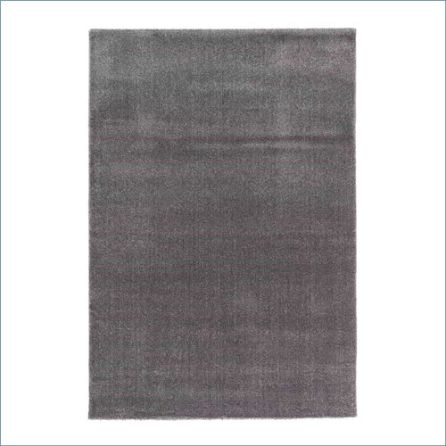 Rug Savona plain dark grey deep pile carpet Astra