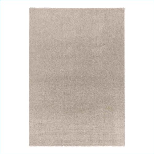 Rug Savona plain beige deep pile easy-care Astra