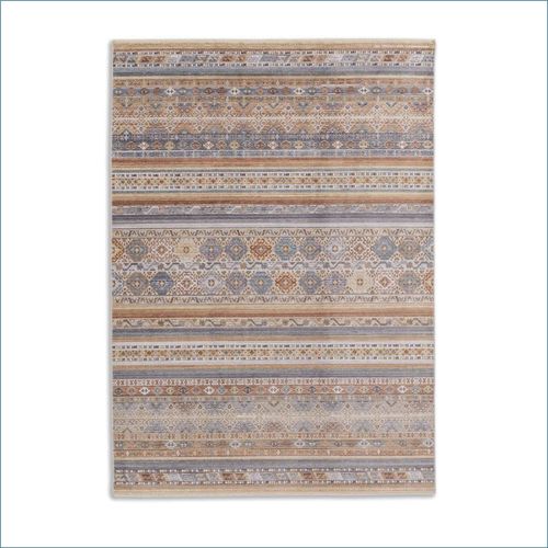 Teppich Calea Orientalisch rot orange blau Kurzflor Astra