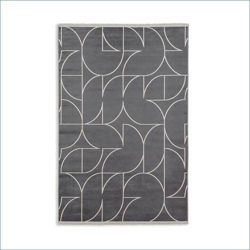 Carpet Schöner Wohnen Magic graphic abstract anthracite