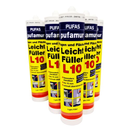 12x Pufas pufamur Fugen und Flächen Leichtfüller L10