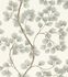 Vliestapete Rasch Blütenzweige Weiß Gold Metallic 866902 Scan 2