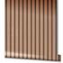 Non-woven wallpaper wood panels look copper metallic 33397 3