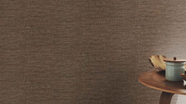 Non-woven wallpaper Rasch wood look brown gold 720631