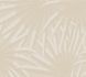 Non-woven wallpaper leaves palm trees  beige cream 39338-2 2