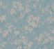 Non-woven wallpaper branches blue beige metallic 39548-5 2