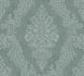 Non-woven wallpaper baroque green metallic 39765-1 2