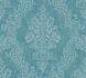 Non-woven wallpaper baroque turquoise metallic 39765-4 2