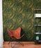 Non-woven wallpaper leaf pattern jungle green 39701-1 1