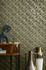 Non-woven wallpaper crocodile look black gold 86530 1