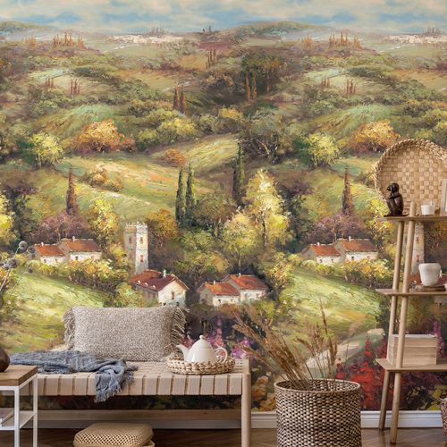 Wall mural Guido Maria Kretschmer Tuscany green