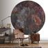 Wall mural round Guido Maria Kretschmer painting red 1