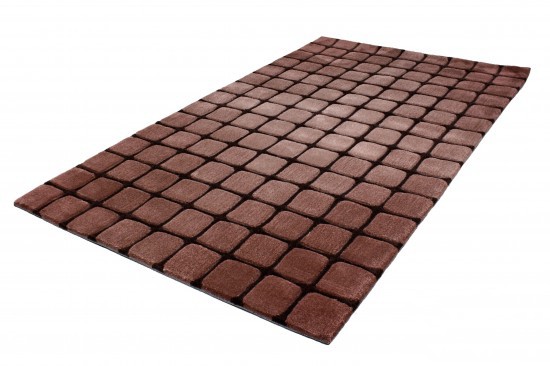 Schöner Wohnen Teppich Shadow Braun 90 x 160 cm