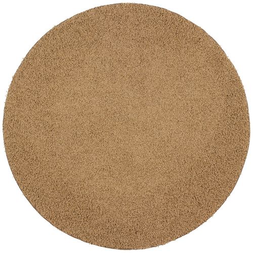 Teppich-Shaggy-Textilruecken-150-cm-rund-beige-63222059