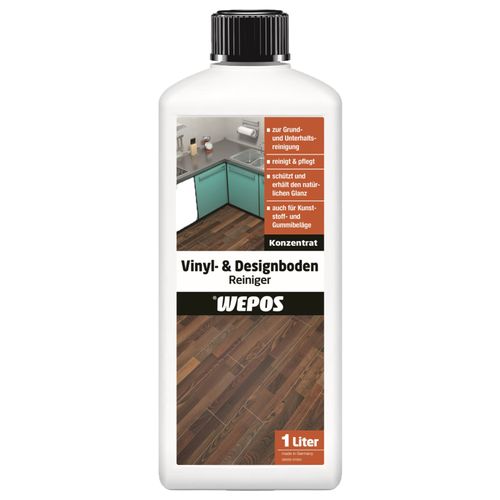 Wepos Vinyl- & Designboden Reiniger Bodenpflege 1 L