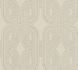 Vliestapete Art Deco Beige Silber Gold Metallic 39937-1 2