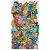 Photo Wallpaper Monster Funny Comic Colorful grey 39827-1 2