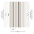 Photo wallpaper stripes 3D effect cream beige 39841-1 3