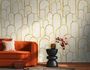 Photo wallpaper Art Deco look cream beige gold 39857-1 1