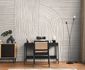 Photo wallpaper stripes modern cream black 39894-1 1