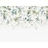 Photo wallpaper leaves watercolor white green 39900-1 2