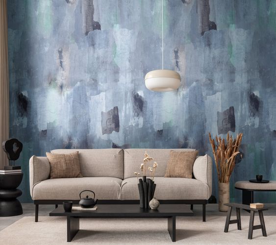 Fototapete-Vlies-Modern-Kunst-Blau-Grau-78207-2-63223090_2