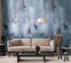 Photo wallpaper non-woven modern art blue grey 78207-2 1