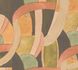 Non-woven wallpaper art abstract green orange 78214-3 2