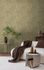 Non-woven wallpaper leaf pattern green beige 78223-1 5