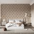 Non-woven wallpaper wood look rattan grey brown 81638 2