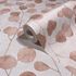 Non-woven wallpaper leaf pattern floral beige cream 81640 3